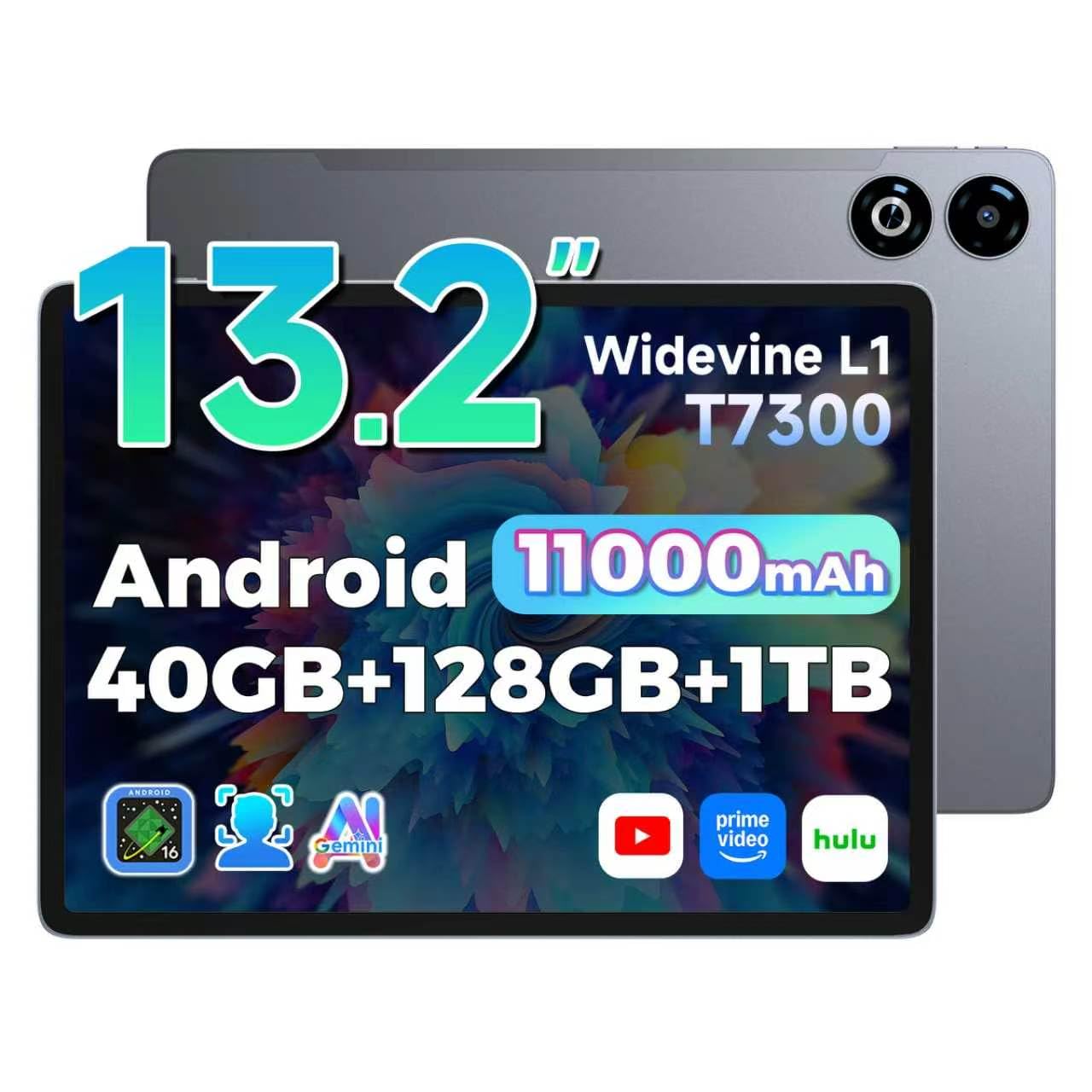 ケース付き Android16 タブレット 20GB+128GB+1TB拡張 Amazon.co.jp: Android 16 タブレット、オクタコアプロセッサ搭載10.1