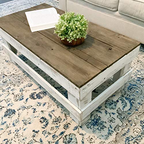 del Hutson Designs - Rustic Barnwood Coffee Table - Image 2