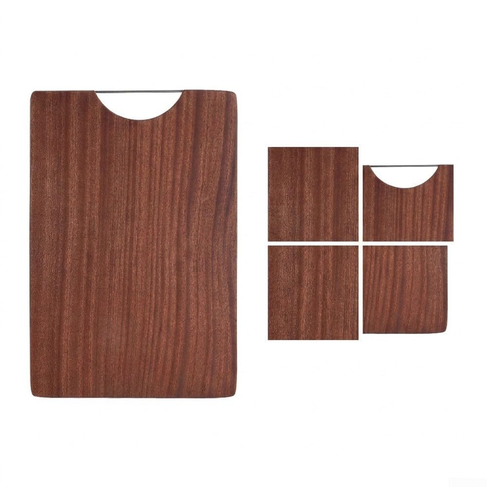 Tabla Cocina para madera Sólida Ranura Jugos Profunda Tabla Cocina(B)
