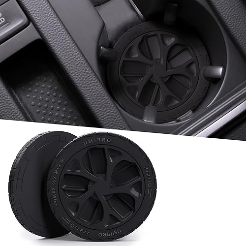 UMIRRO Posavasos para portavasos de automóvil, bonitos accesorios de decoración interior de automóvil, pequeños regalos divertidos para hombres,