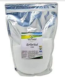 Eritritol Cristal Puro Importado 500g Wenutri