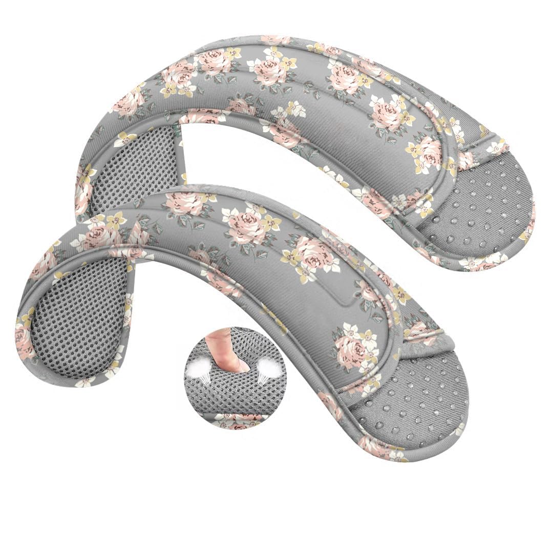 ZINZ 2P Universal Shoulder Pad with Ultra Thick Cushion,Light Rose