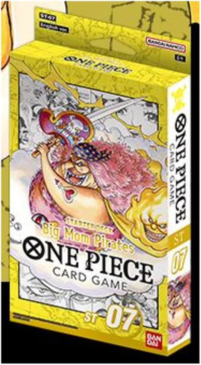 BANDAI | One Piece Card Game - Starter Deck - Big Mom Pirates [ST-07] | Collectible Card Game | Ages 6+ | 2 Players | 20-30 Minutes Playing Time