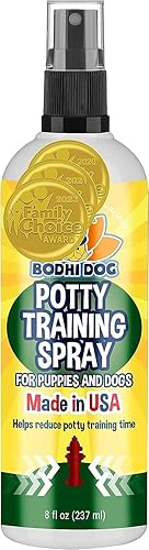 Bodhi Dog Spray de entrenamiento para ir al baño Ayuda de entrenamiento para ir al baño para perros y cachorros Entrenamiento para cachorros para
