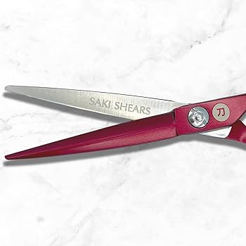 saki　HD Amazon.com : Saki Red Hair Cutting Scissors - 6