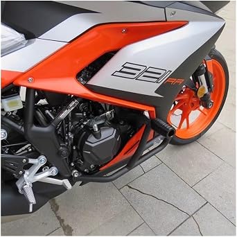 Protection Bumper Motorcycle Motorcycle Accessories for KOVE 321RR Bumper Modified Anti Fall Motorcycle Protection Frame Spring Competitive Bar 321 RR Bumper Guard BlocksBlack Aluminum
