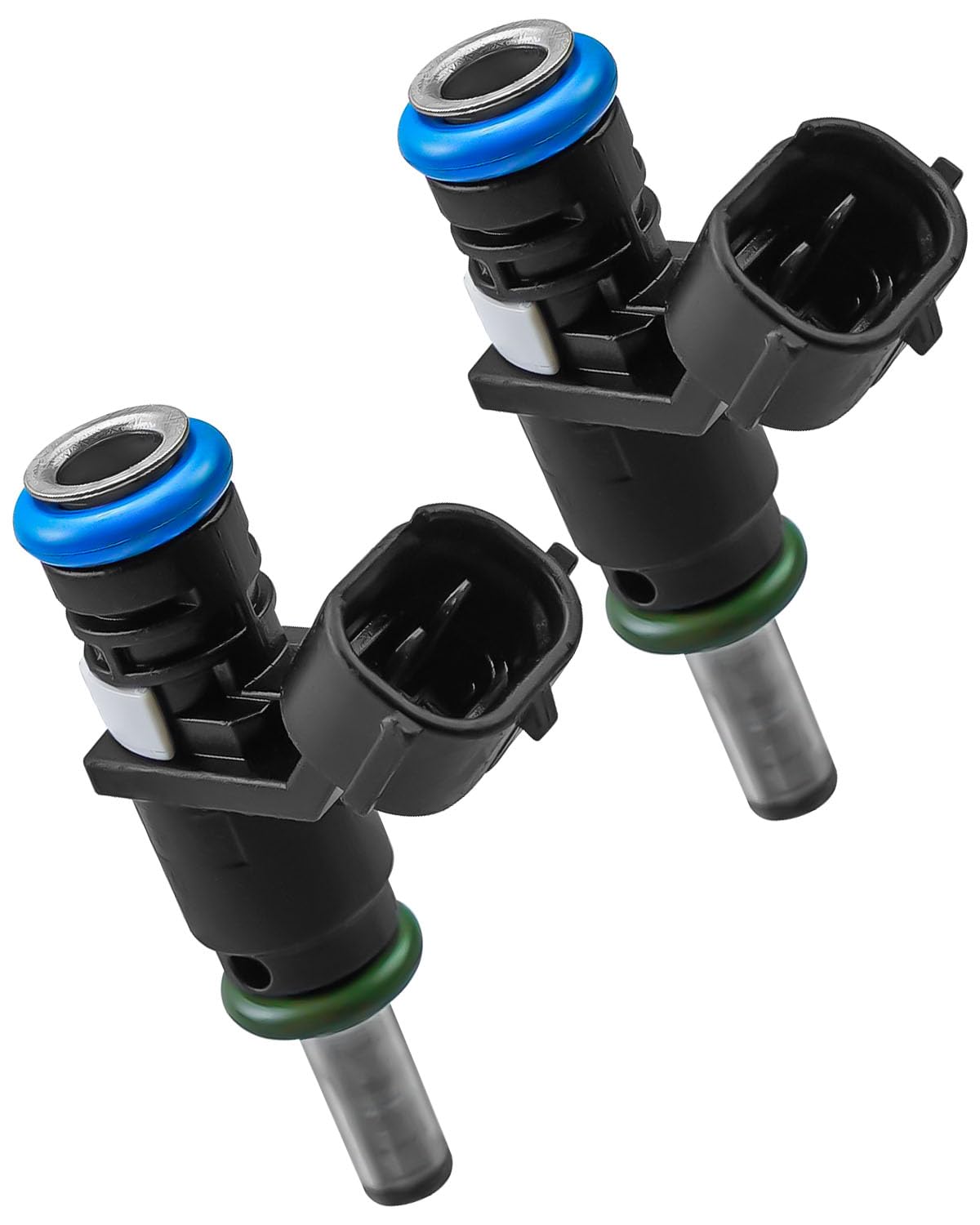 2 Pcs 420874841 Fuel Injectors Replacement Fit for Can-Am Renegade 850 Traxter HD8 Traxter HD10 HD9 Commander 800R/Max 800R Outlander 450 800R L 450