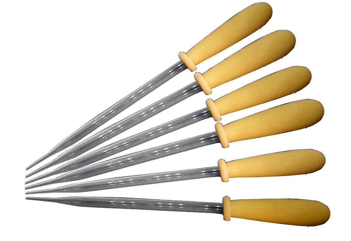 Bos Medicare Surgical� Glass Dropper 25 cm Long for Laboratory with Powerful Rubber Sucker,Size 8 inches Laboratory Dropper (Pack of 6)