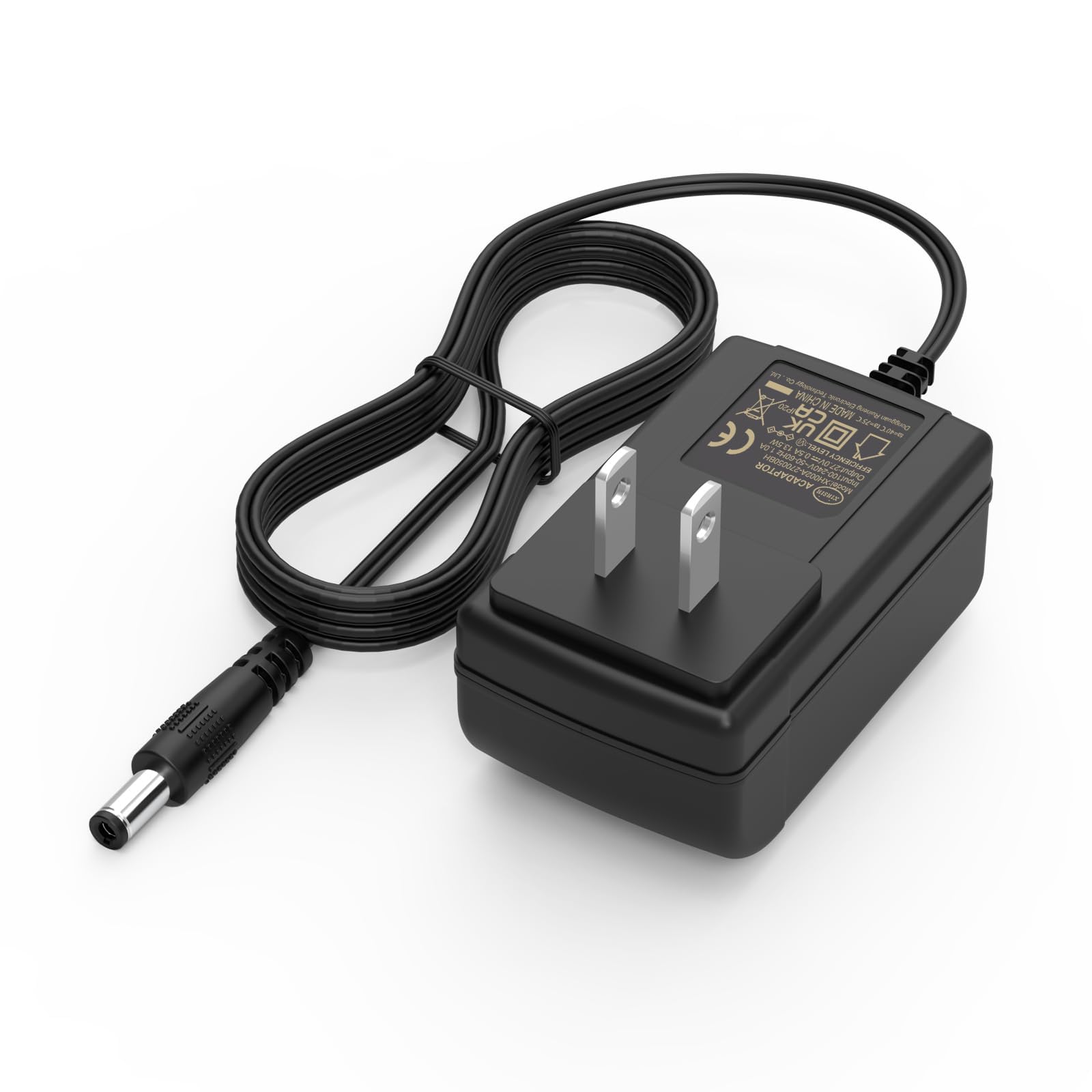 27V Charger Compatible with Sharper Image Massage Gun 1011666, 1013002 and More, Powerboost Deep Tissue Cordless Massager Gun AC/DC Adapter Power Supply