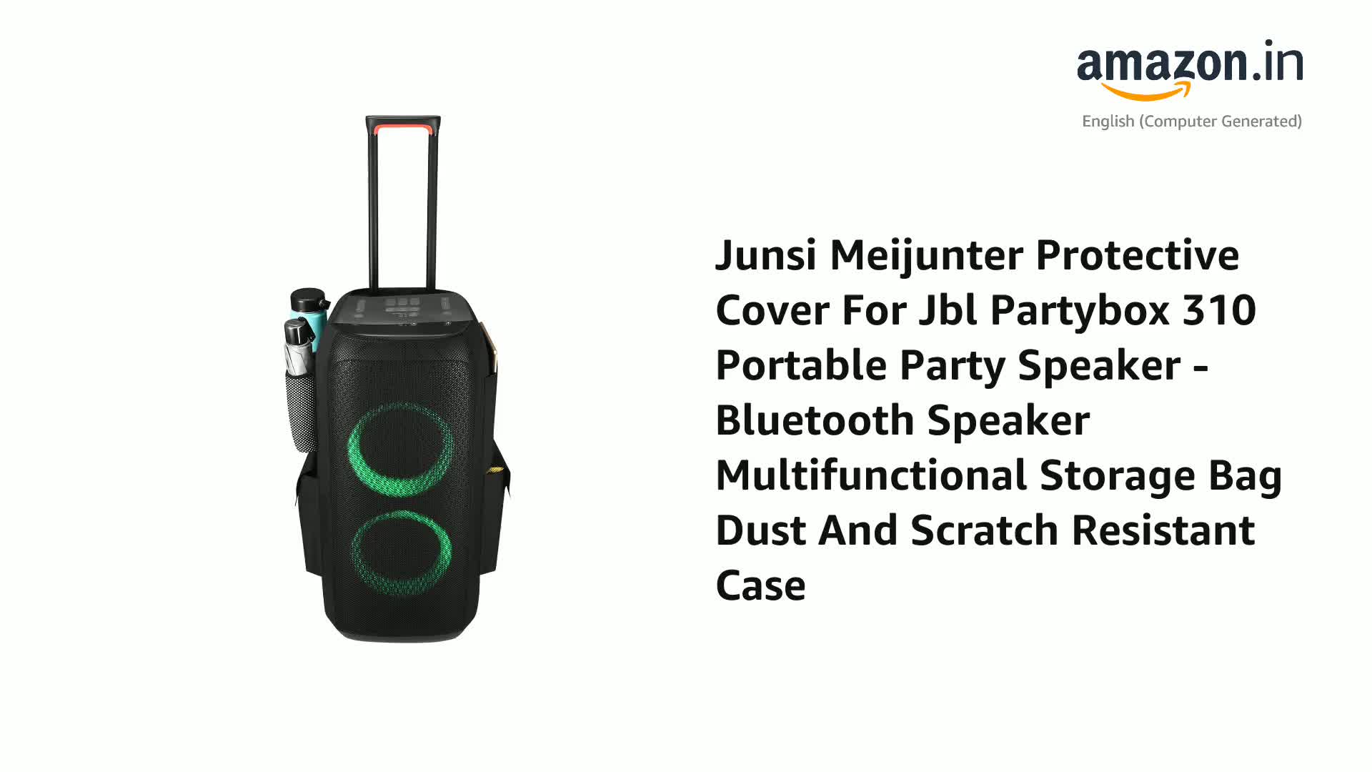 Junsi Meijunter Protective Cover For Jbl Partybox 310 Portable