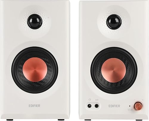 Miniatura 2 de Edifier Altavoces de monitor de estudio alimentados MR3, altavoces de estantería activa Bluetooth V5.4 con certificación de audio de alta