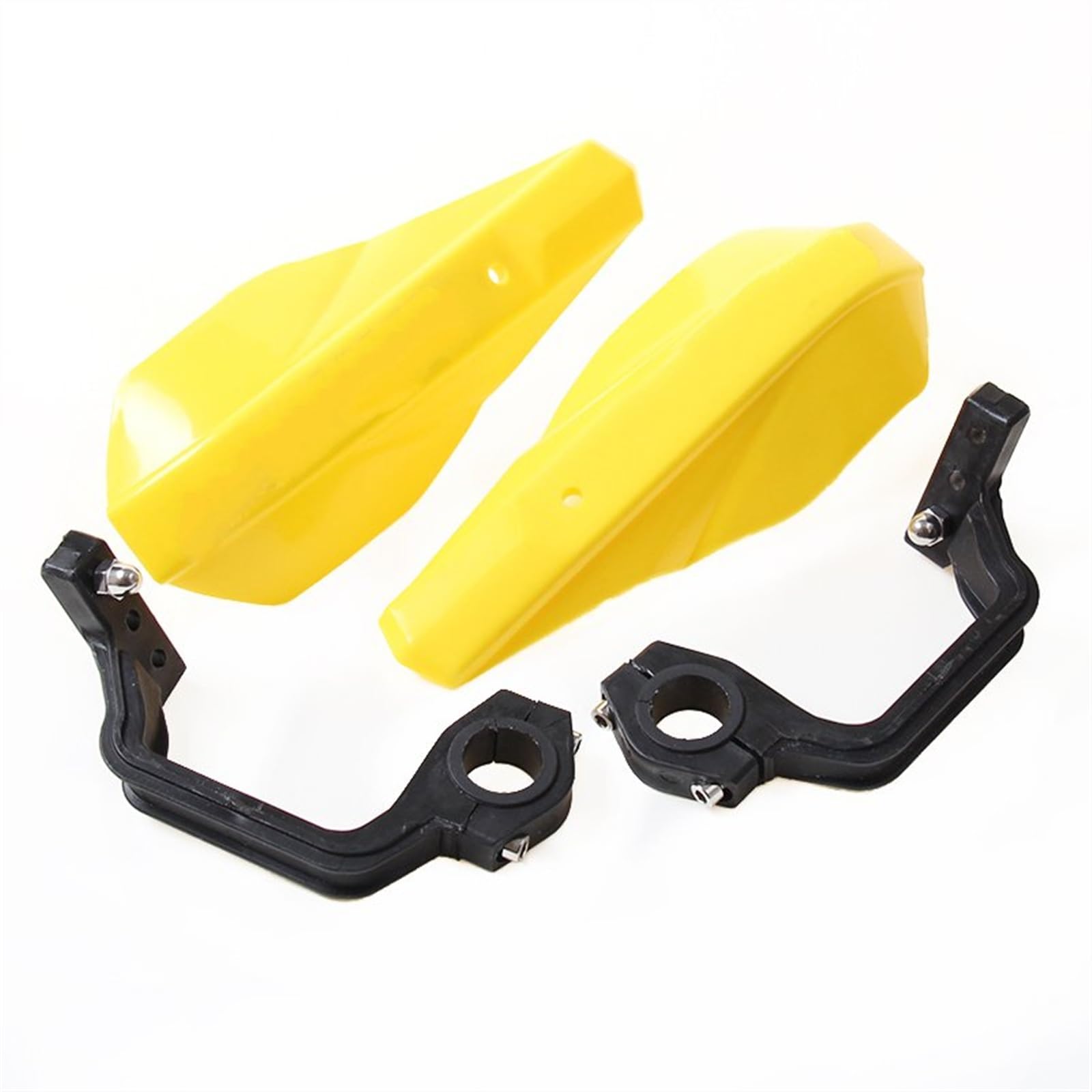 Protector De Mano para Motocicleta 22MM Y 28MM, Manija, Manillar para Yamaha Pit Dirt Bike(Yellow)