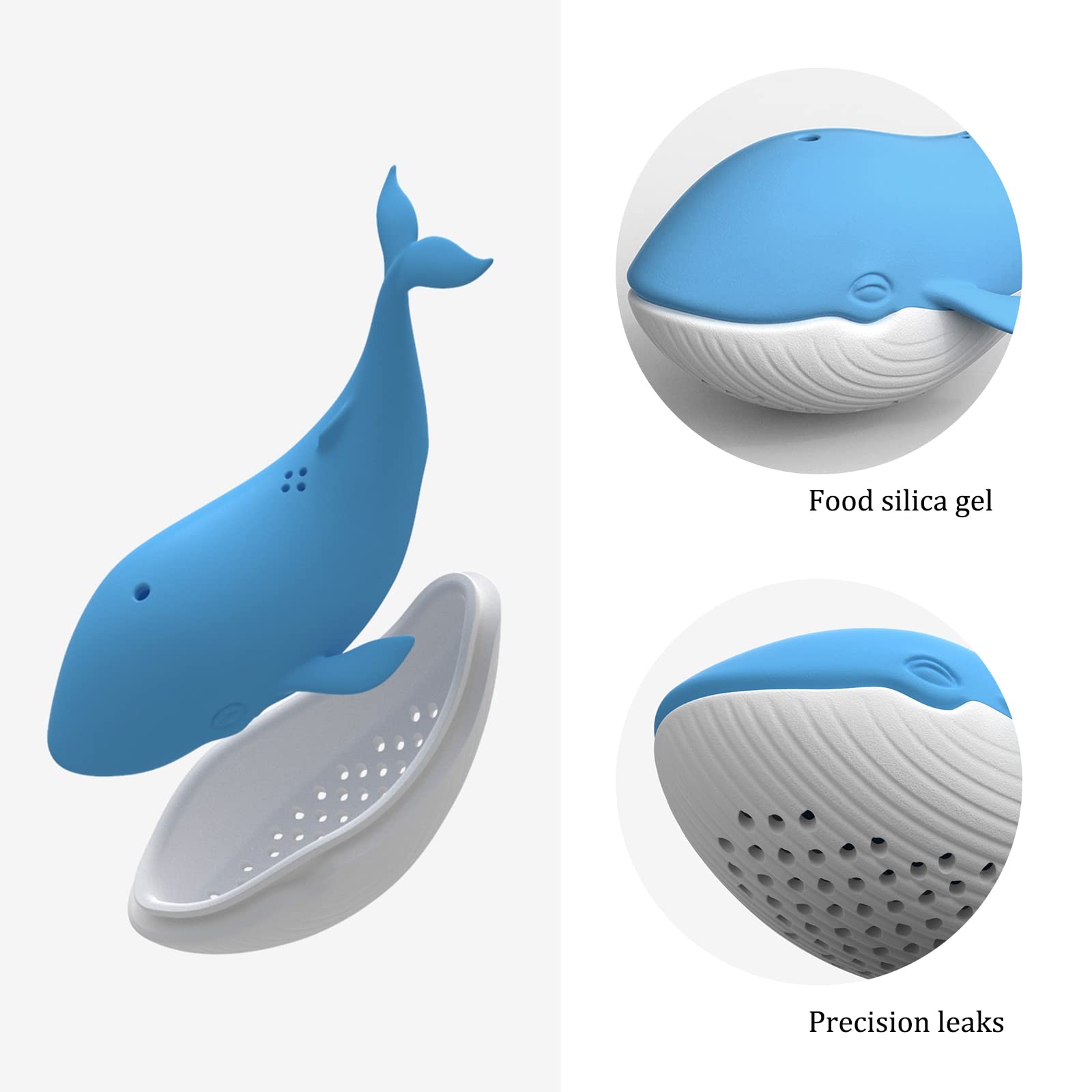 Bustine Di Tè In Silicone Riutilizzabili | 6 Pezzi Colorati | Ideali Per Tè Sfuso | Lavabili In Lavastoviglie - Foto 6