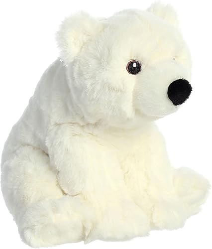 Miniatura 5 de Aurora Hecho de manera responsable Eco Nation Oso polar de peluche - Ideal para aventuras de juego - Perfecto para cumpleaños o simplemente porque