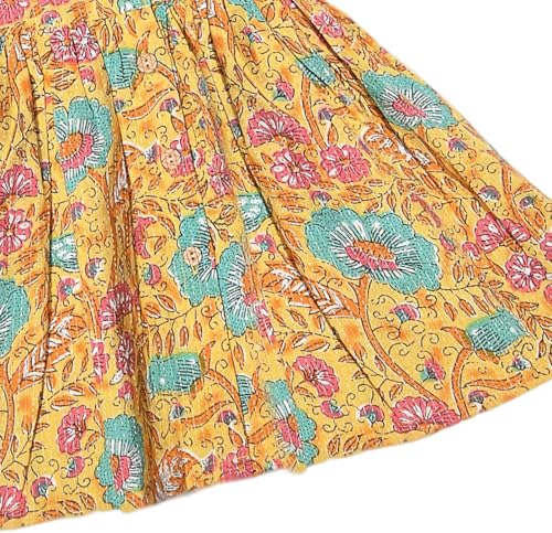 Image of Chandrakala Kids Kurti Pant Co-ord Set for Girls Ethnic Wear (KG119-P)