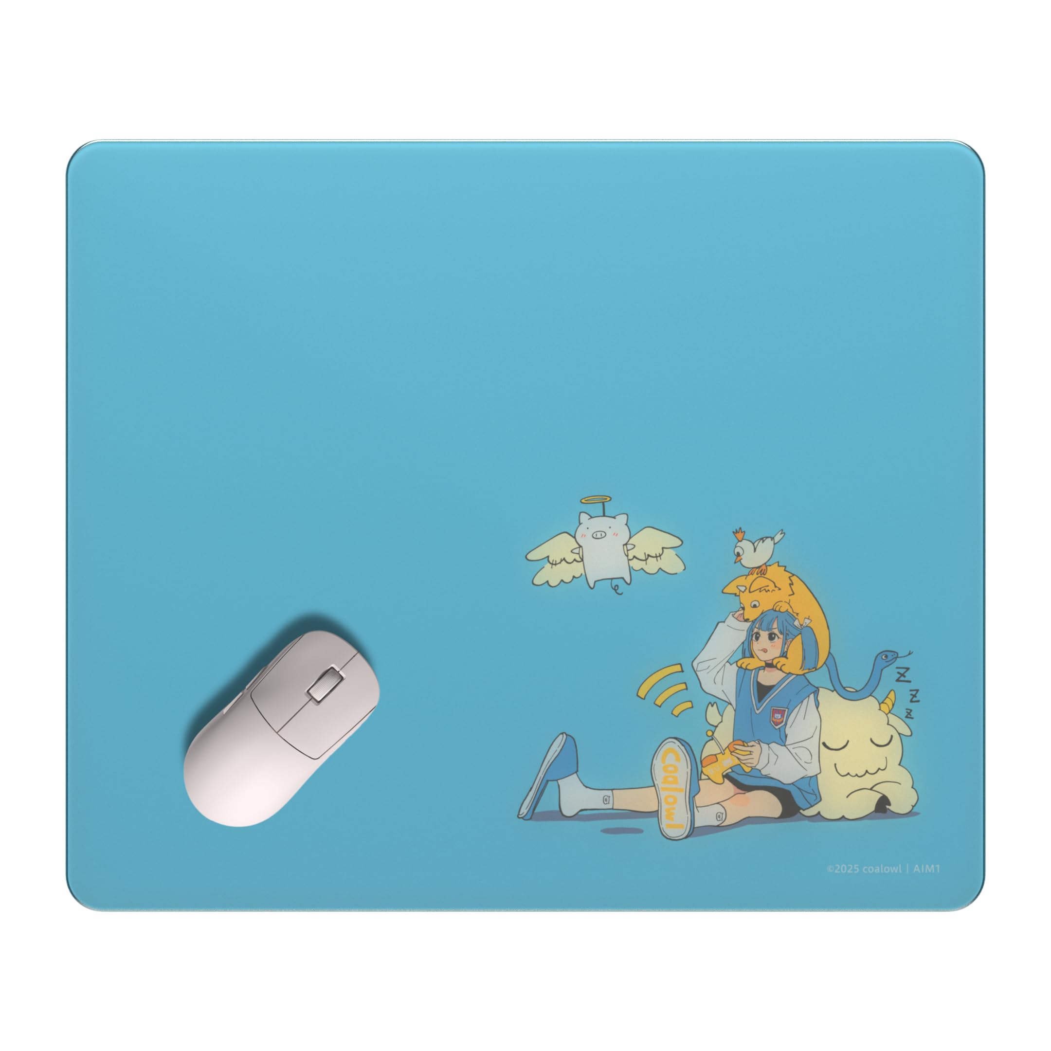 AIM1coalowl×AIM1 ガラスマウスパッド ほぼ新品 Amazon.co.jp: AIM1coalowl×AIM1 叢雲 MURAKUMO ガラス製