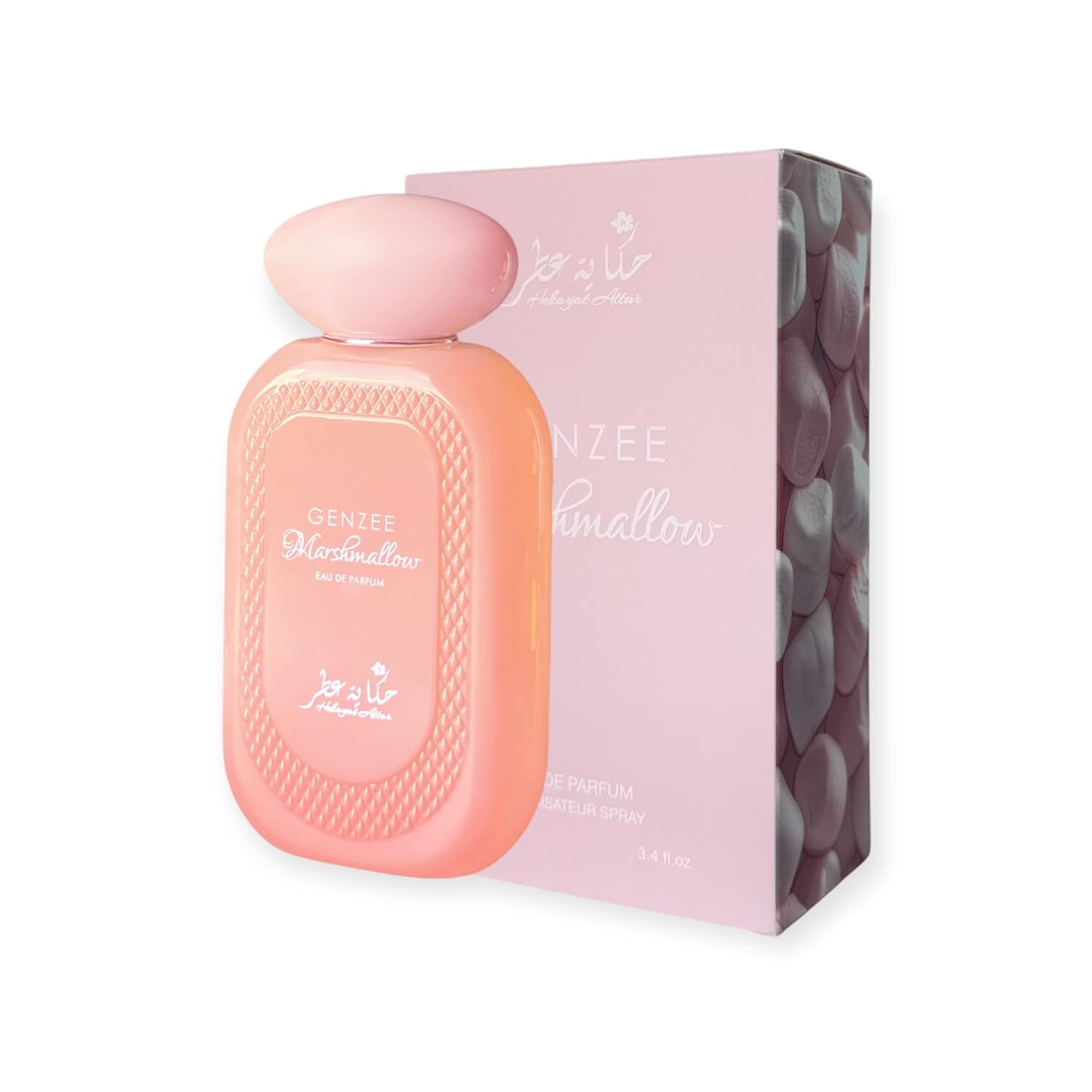 GENZEE Marshmallow Eau de Parfum, Gourmand Fragrance for Women, 3.4 fl oz - Image 4