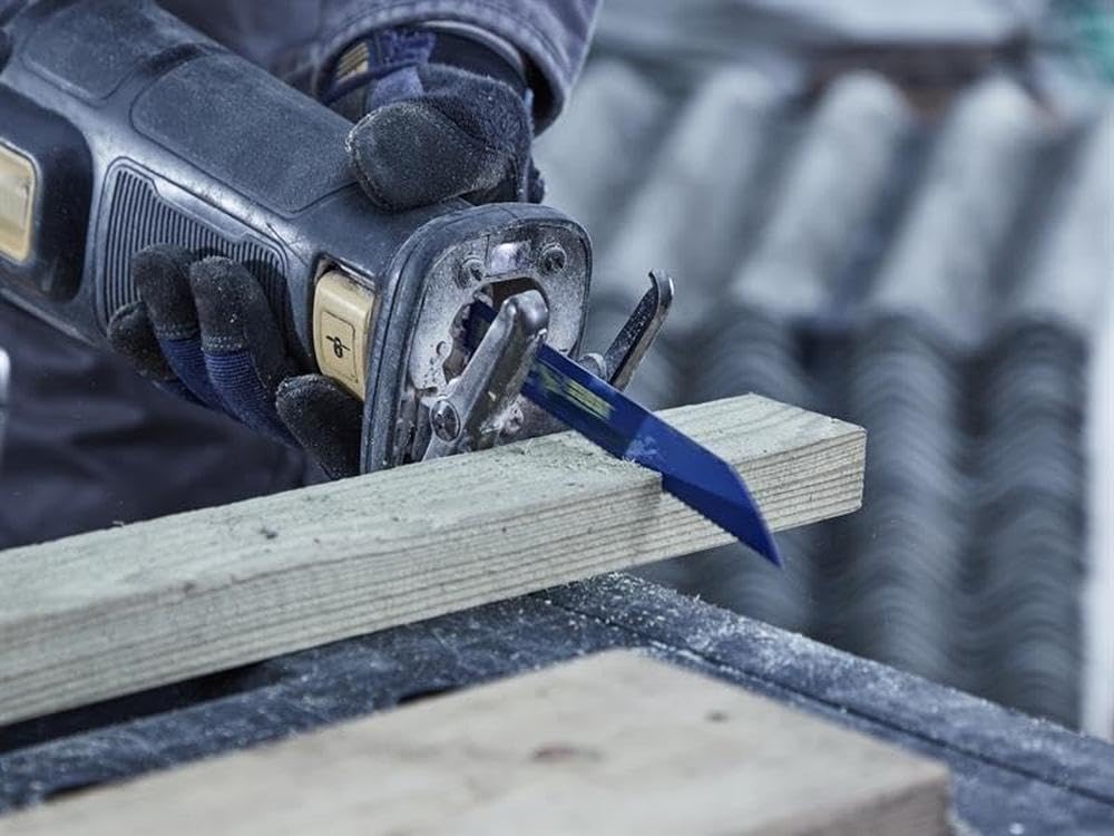 Irwin 10504151 Sabre Saw Blades Metal and Wood Cutting (Pack of 5)