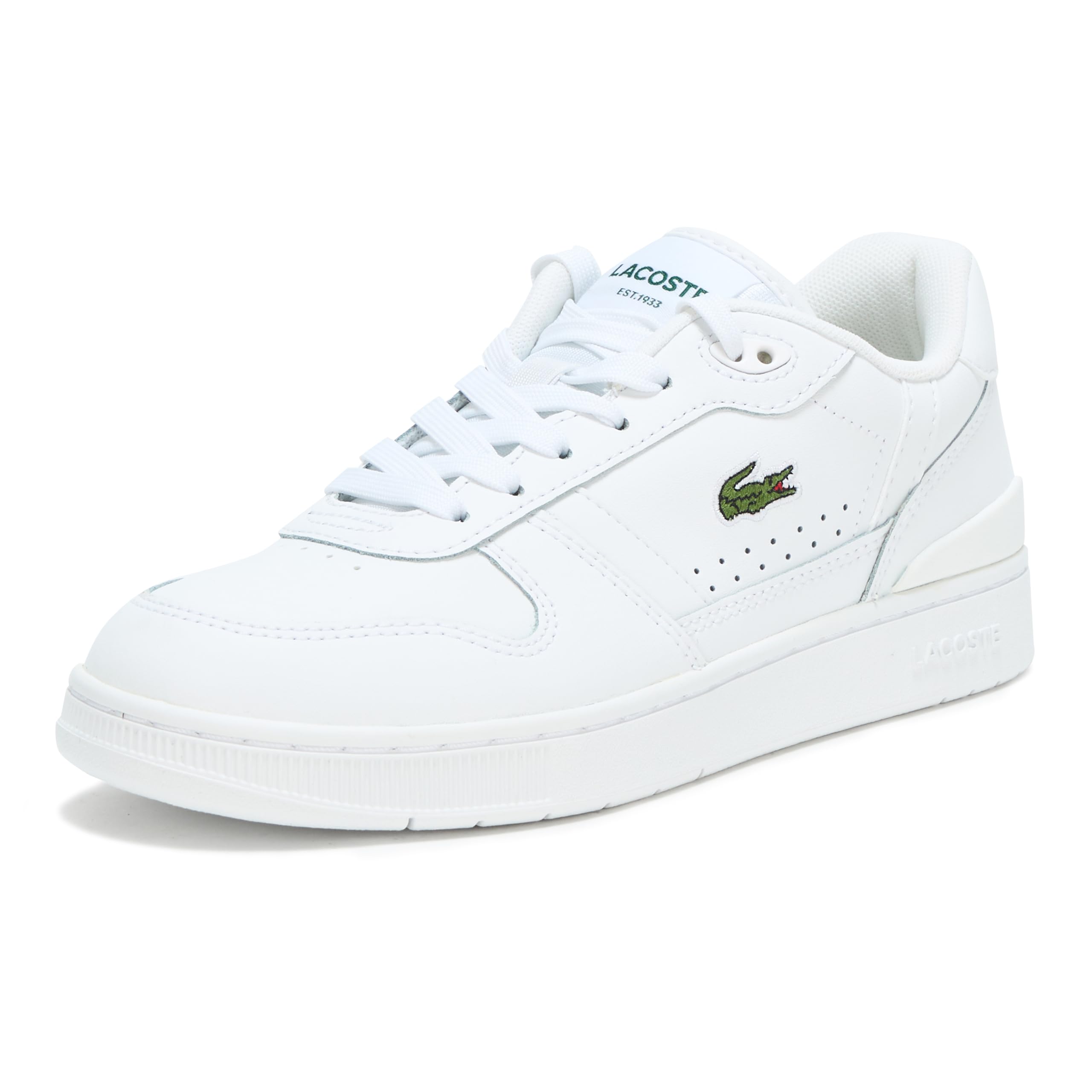 

                                                    Lacoste Women's T-Clip Set Sneaker, White/White, 6