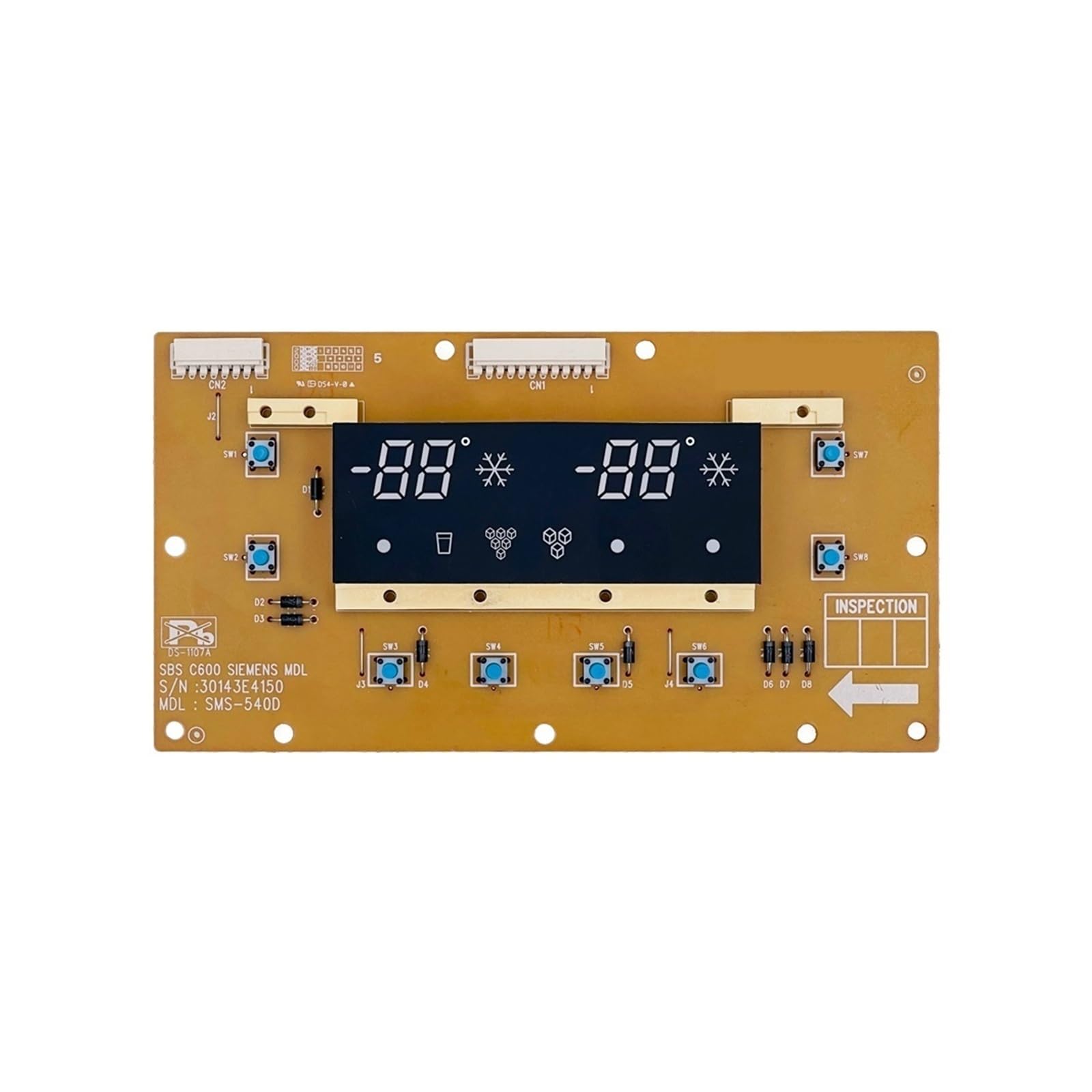Refrigerator Control Board,Compatible For Siemens, 30143E4150 Display PCB Fridge Motherboard Freezer Parts