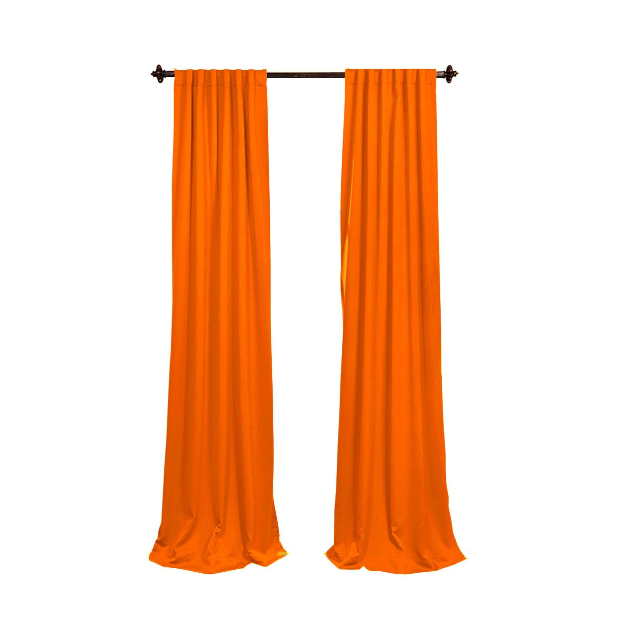 Orange Linen Curtains Curtains & Drapes 2023
