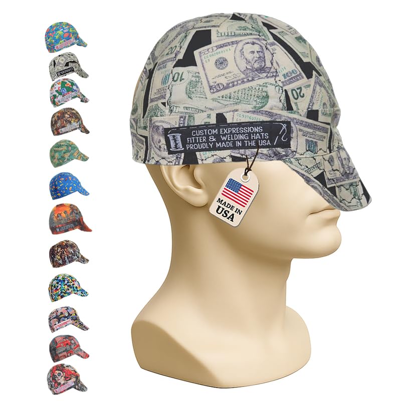 Custom Expressions Handmade Welders Cap for Men - 100%...