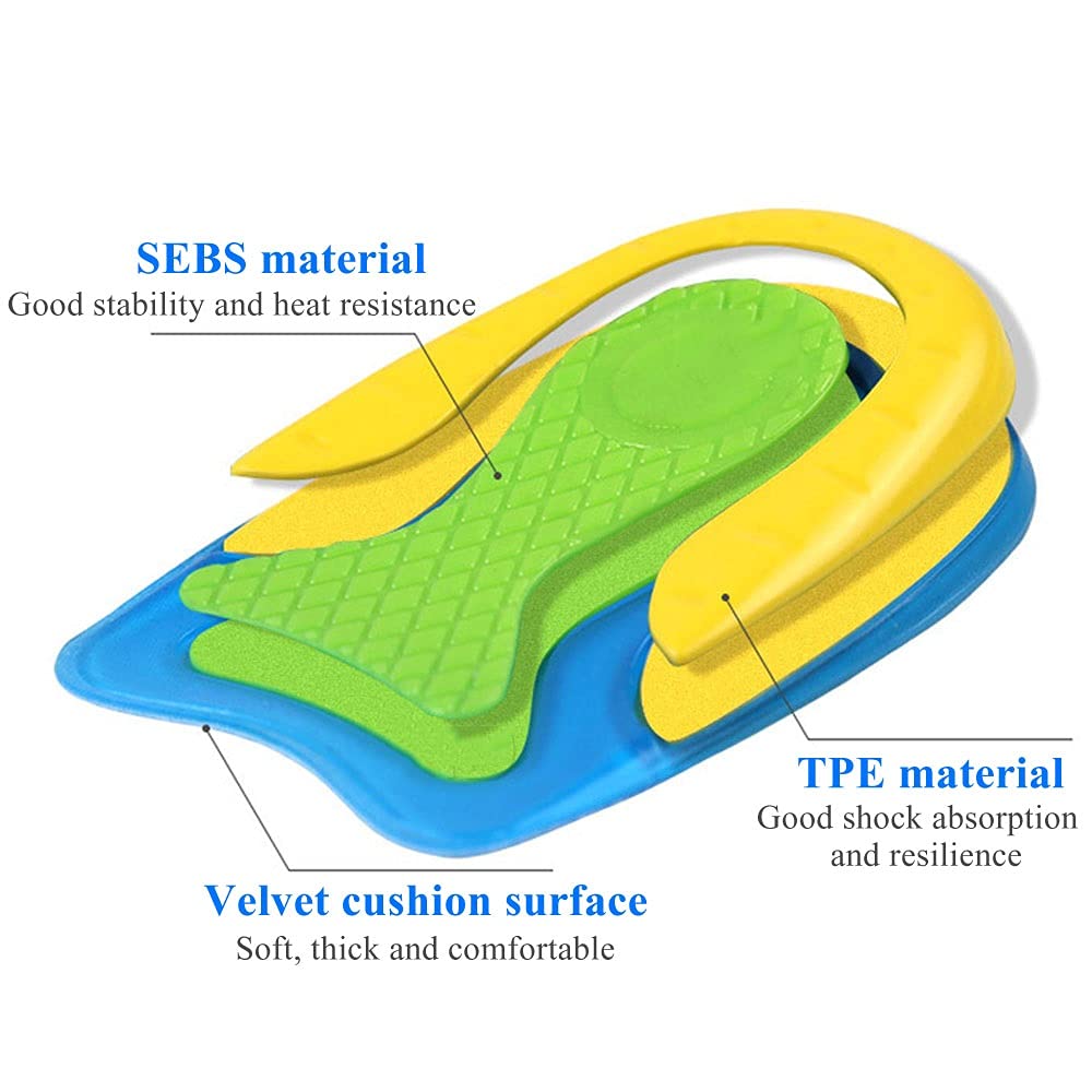 Gel Insole Silicone for Women Man Heel Cushion Insoles Soles Relieve Foot Pain Spur Support Shoe Pad High Heel Insert Unisex (Size : L Men)