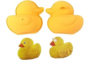 Silicone 3-D Yellow Duck Cake Mold, 7" Tall