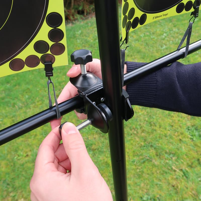 Porte-cibles LK Noir de haute précision avec structure anti-vibrations - 5