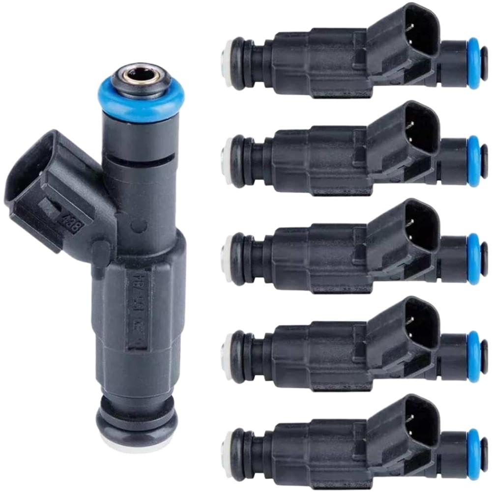 Fuel Injector 4 Hole 0280155784 Compatible with Cherokee 4.0L L6 1999-2004