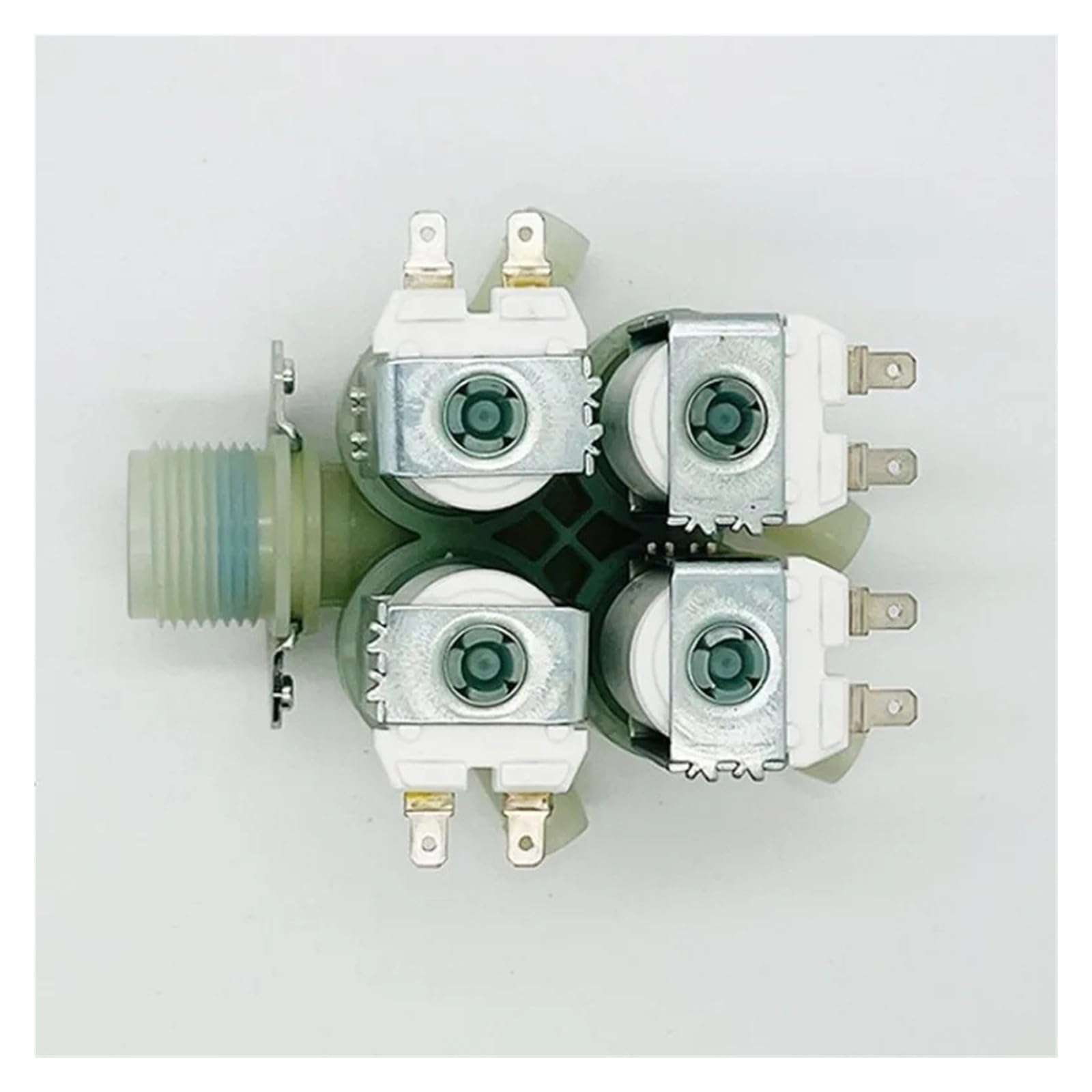 Válvula De Entrada De Agua De 4 Vías, Compatible Con LG, Lavadora - Compatible Con 5220FR2008L, WD-A12355DS, A14397DS Solenoide De 4 Puertos-DC12V Válvula De Agua for Lavadora Entrada De Lavadora