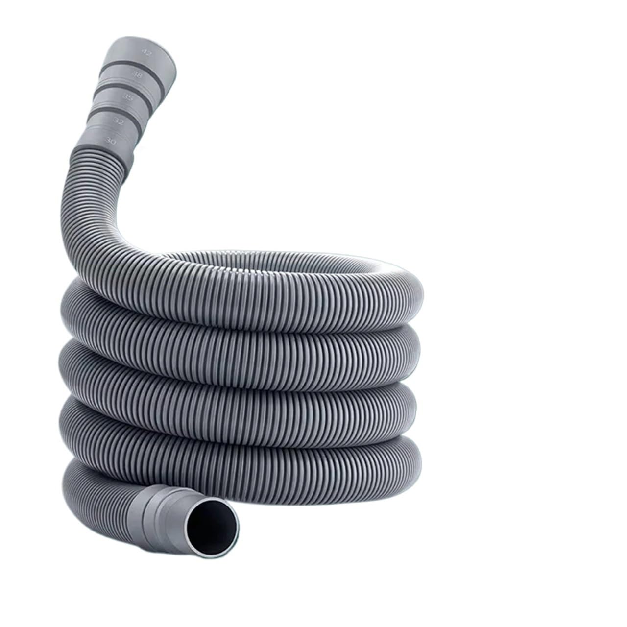 PVC Lavadora Lavavajillas Drenaje Manguera De Residuos Tubo De Extensión | 1,5/3/5M(5m)