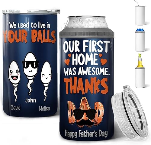 Miniatura 8 de El día del padre personalizado parece que solo ayer nos estábamos relajando en tu bola, divertida taza del día del padre para papá, padre de hija,