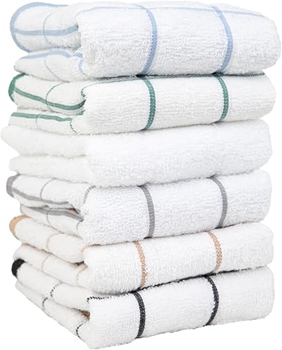 Miniatura 6 de Arkwright - Paños de cocina de algodón a granel, (caja de 144) paños de té absorbentes, paños de lavado de platos para cocinar, secar platos y