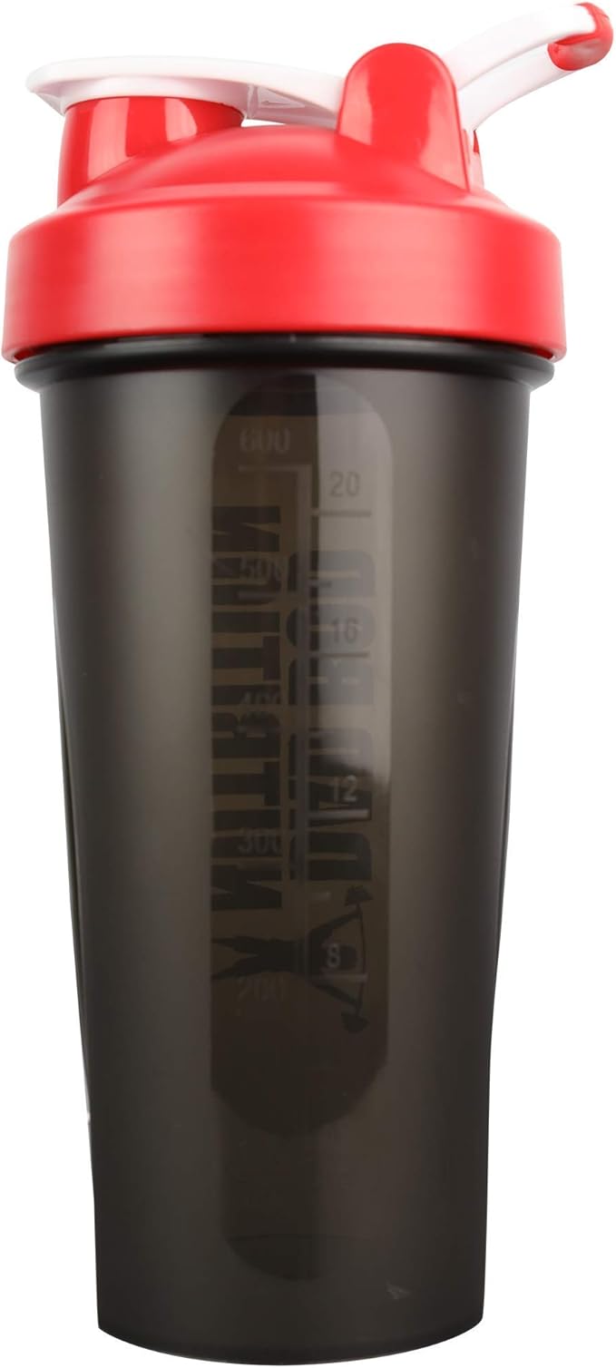 Funny Protein Shaker Water Bottle by Dad Bod Nutrition - 20 Ounce Cup with  Red Lid (Red Lid) : Amazon.sg: Health, Household & Personal Care