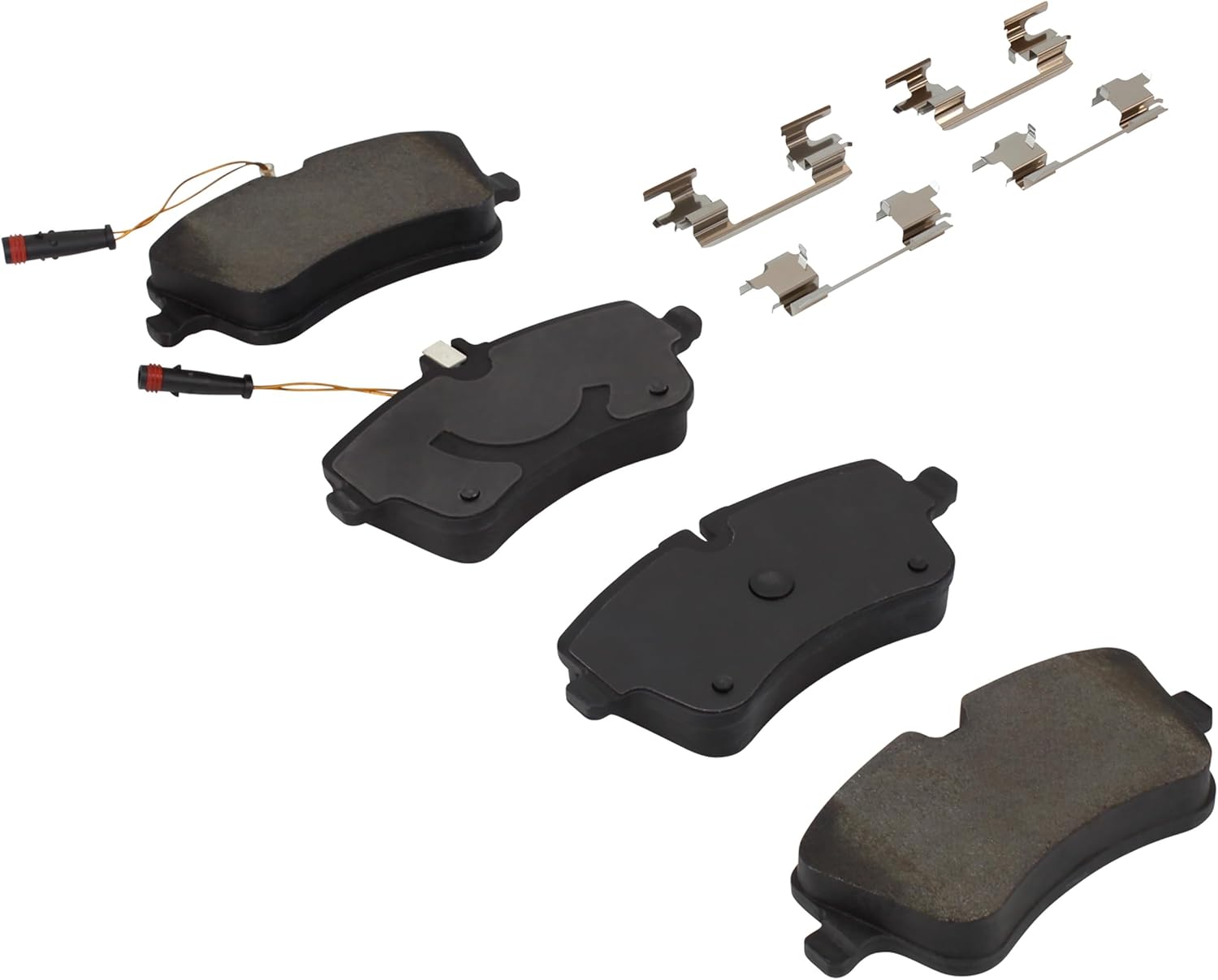 QUALITY-BUILT Front Ceramic Brake Pads, Black Series 1003-0872AC, Compatible with 2001-2011 Mercedes-Benz (C230,C240,C280,C320,C350,CLK320,CLK350,SLK280,SLK300)