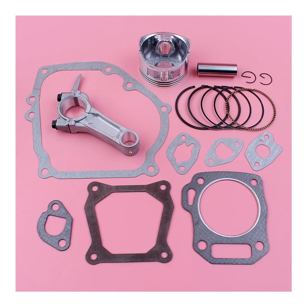 Kit Completo de Juntas de biela y pistón de 68 mm for Motor GX160 de 6,5 HP, Repuesto for cortacésped.