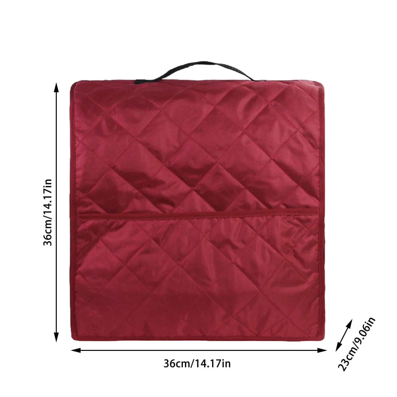 Abdeckung FüR Mixer Hause Stand Mixer Staub Abdeckung Schutzhülle Küche Gadget Wasserdichte Lagerung Tasche for Organizer(Red)