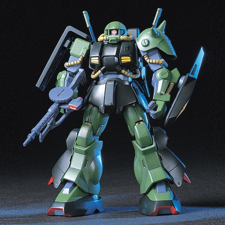 Hguc 1/144 rms-106 hi-zack modelo plástico miniatura 3