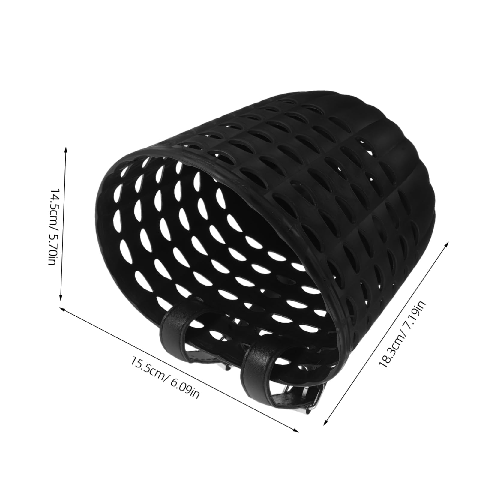 Abaodam Children's Bike Front Basket: with Adjustable Straps Sturdy Bicycle Handlebar Basket for Kids Bikes Scooters Tricycles Cycling Accessory