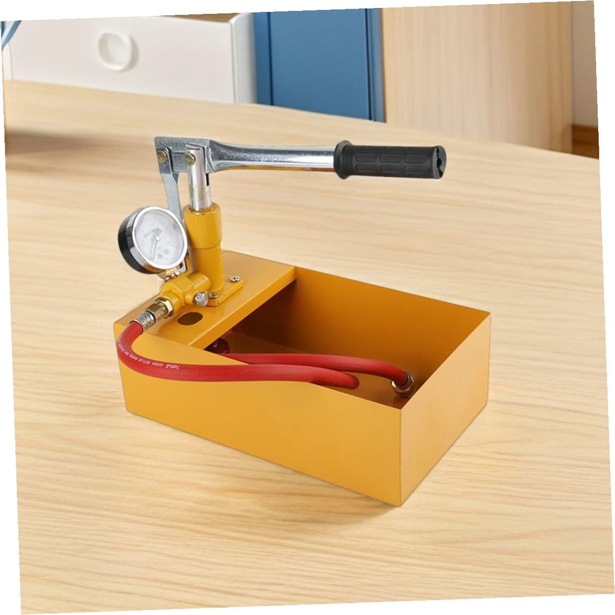 Bomba de Prueba de Presión Hidráulica Manual Manguera para Válvulas y Tuberías, Alta Eficiencia y Aleación de Aluminio para Tareas de Plomería Color Aleatorio