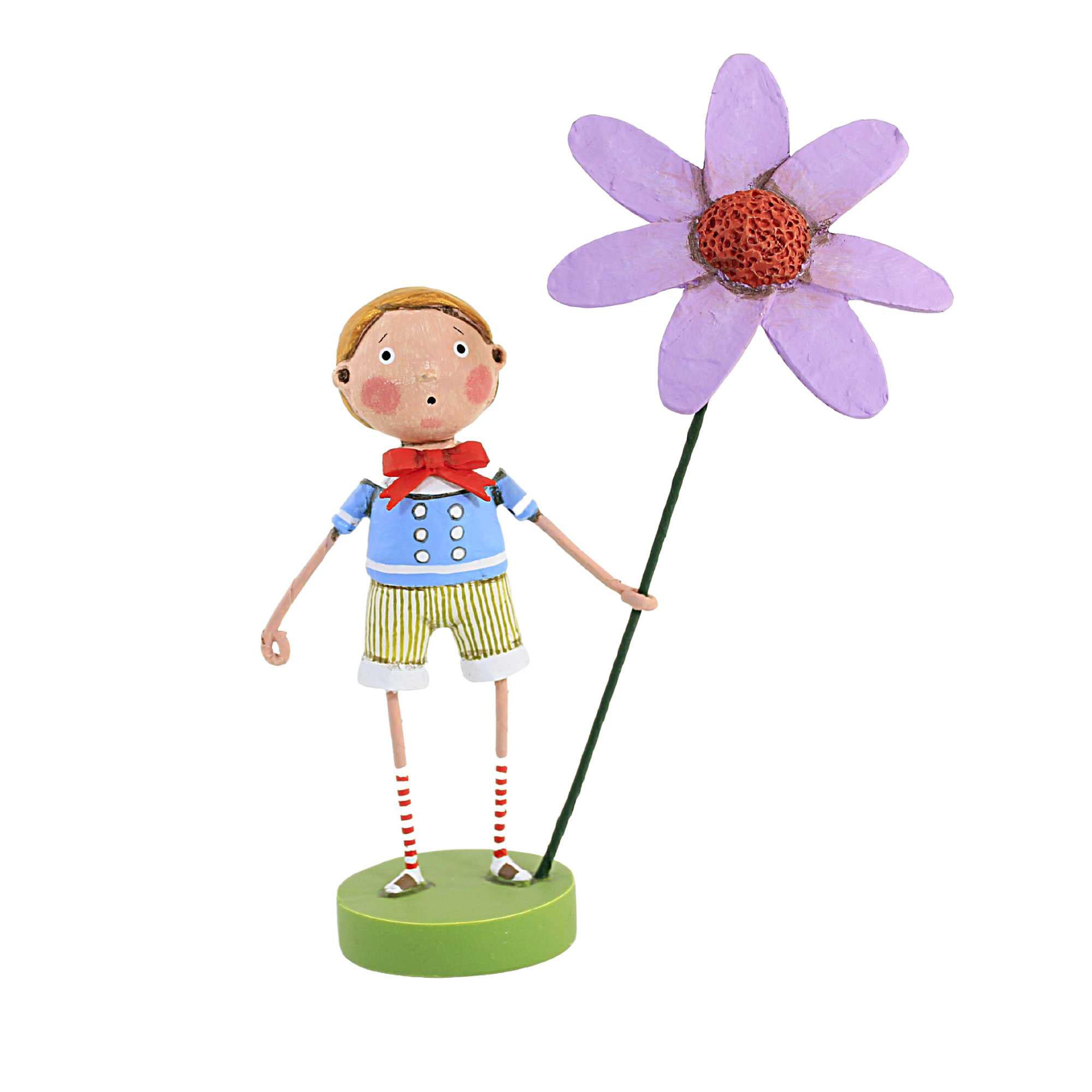 Lori Mitchell Billy Bloom, 7.5", Polyresin, Flower Spring Summer, Holiday Figurines, 15511