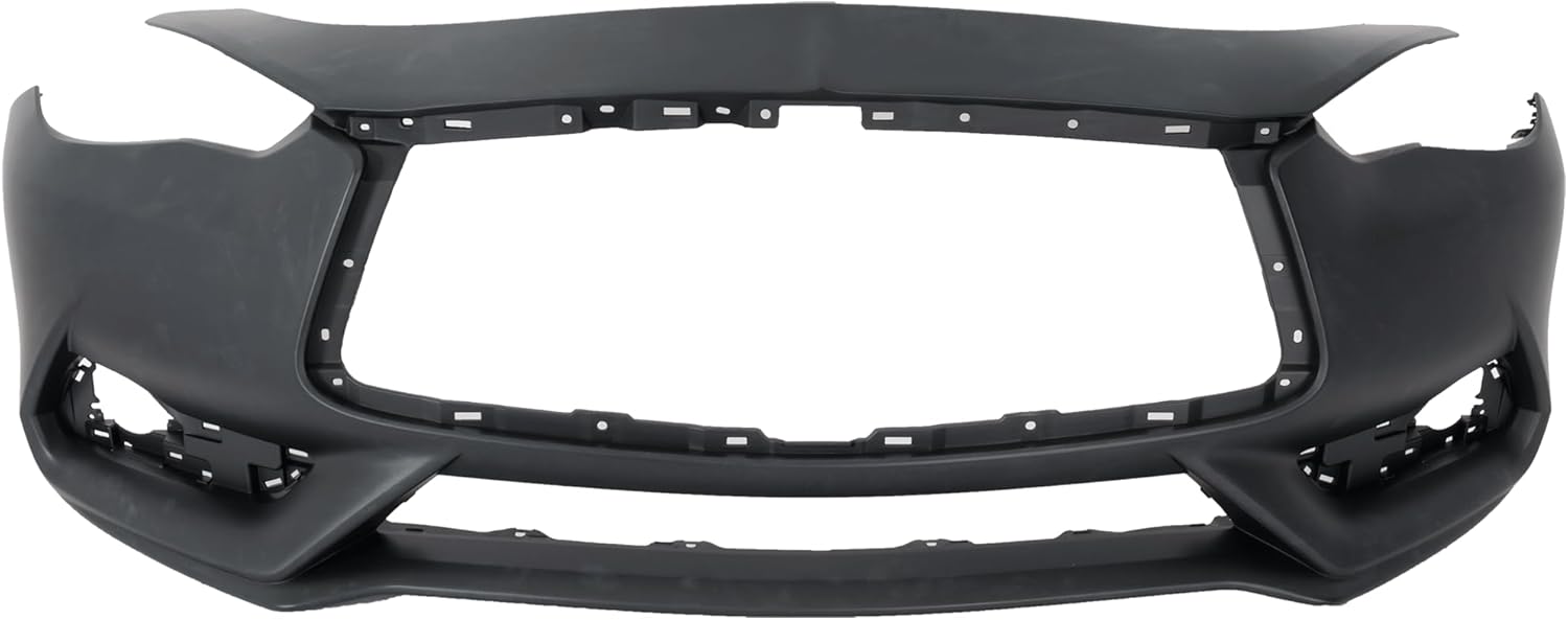 Garage-Pro Bumper Cover Compatible with 2017-2022 Infiniti Q60 Primed Front CAPA