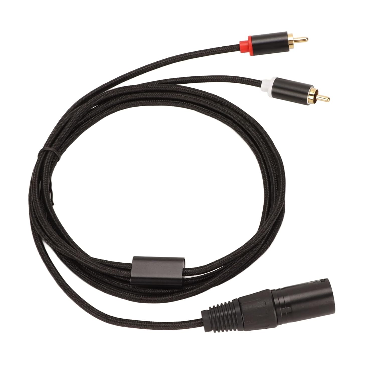 HAIBING XLR Male to 2 Cable XLR Y Splitter Cable Noise Isolation HiFi