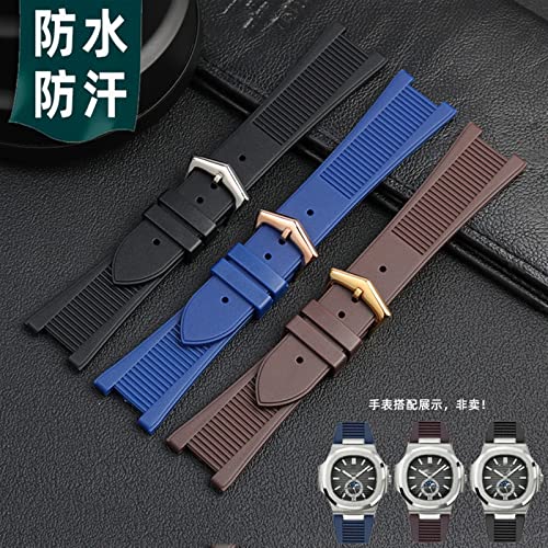 Bracelet silicone Nautilus Patek Philippe 5711 ajustement - 6