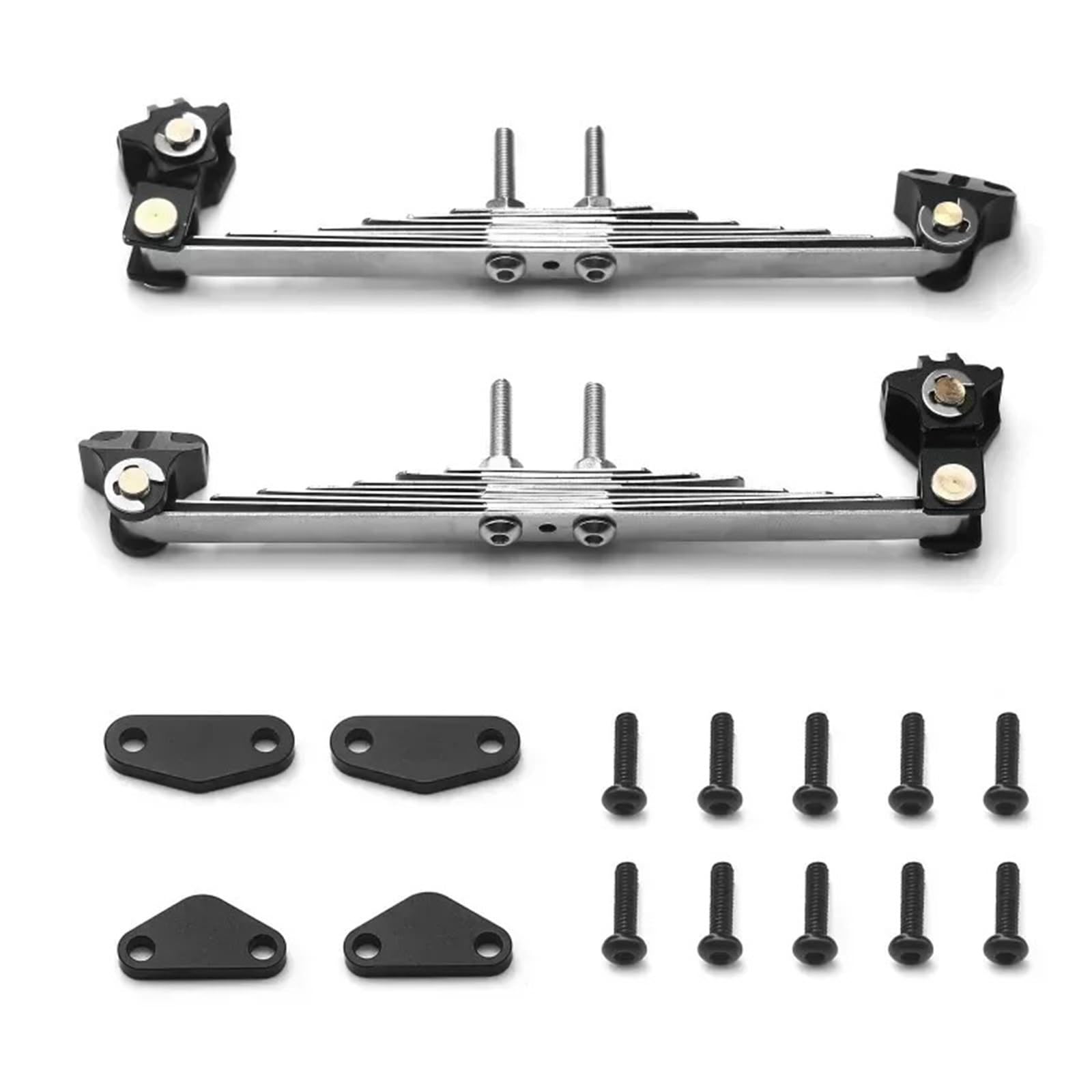 Für Tamiya 1/14 Aluminium Seite Strahl Aufhängung Teile Traktor Lkw Platte Hebe Lug Kit Zubehör RC Auto Modell RC Reparaturteile(Size3)