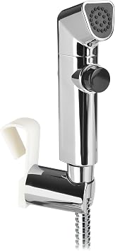 Brondell LES-30 Silver Toilet-Mounted Handheld Bidet Sprayer