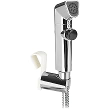 Brondell LES-30 Silver Toilet-Mounted Handheld Bidet Sprayer