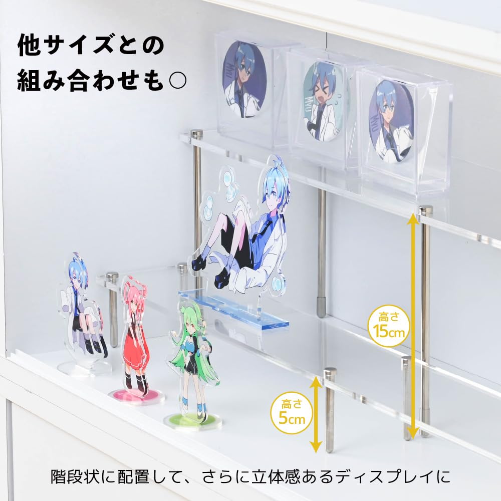 Amazon.co.jp: SemiSta フィギュアスタンド ディスプレイスタンド 幅広