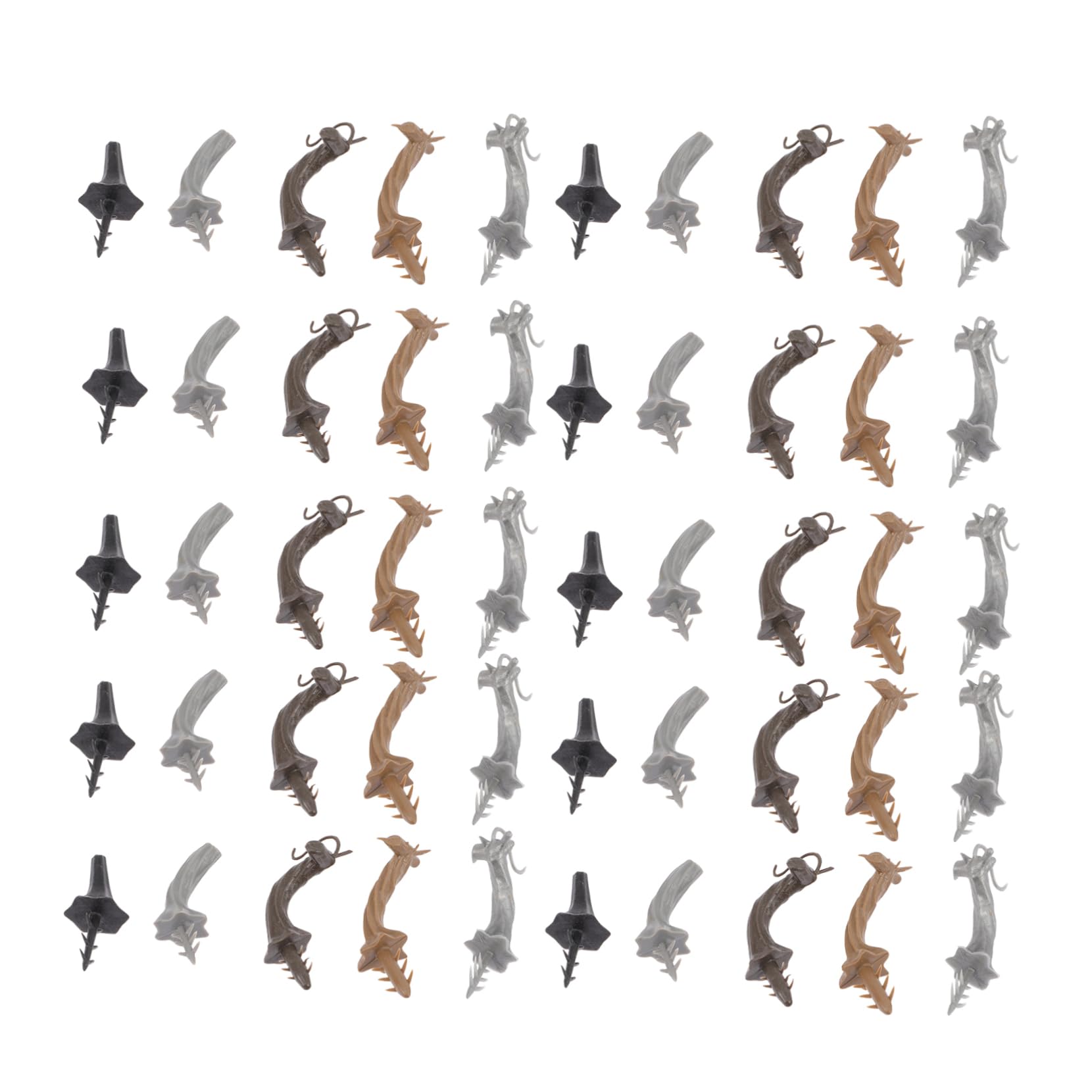 VILLCASE 50pcs Pumpkin Stalks Halloween Decor Dried Pumpkin Stems Fall Pumpkin Halloween Pumpkin Craft Halloween Pumpkin Stem Artificial Pumpkin Stems Resin Plastic Pumpkin Supplies Fruit